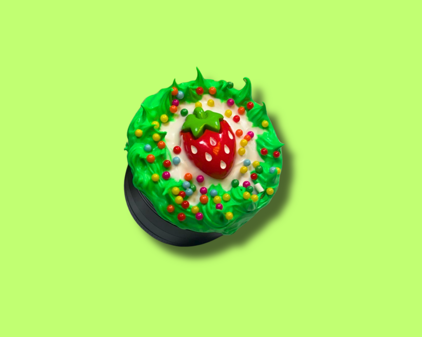 Cake Grinder - Green Strawb Edition